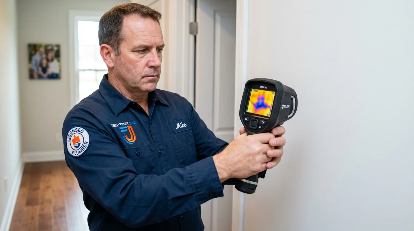 Thermal imaging leak detection by Johns Plumbing LLC in Bay Springs